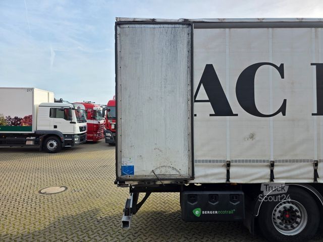 Отворено полуремарке с брезент BERGER SAPL 24 / Coilmulde / 5.460 kg