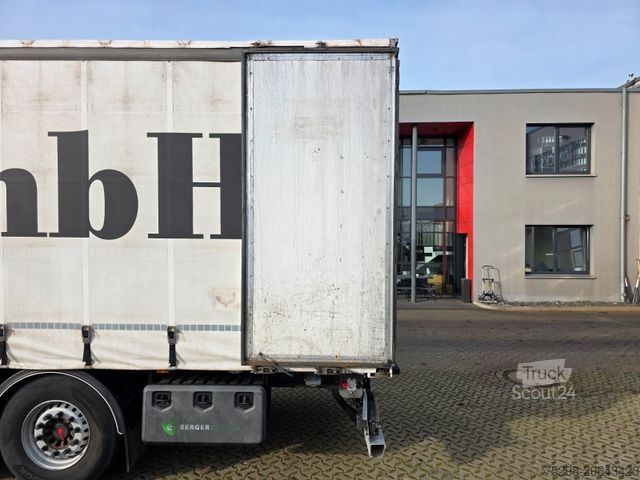 Отворено полуремарке с брезент BERGER SAPL 24 / Coilmulde / 5.460 kg