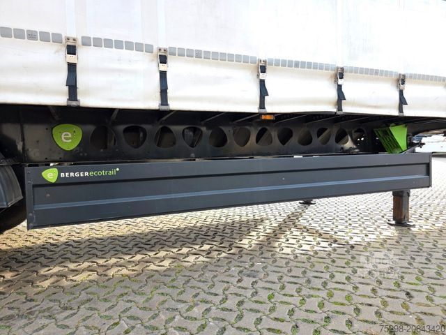 Отворено полуремарке с брезент BERGER SAPL 24 / Coilmulde / 5.460 kg