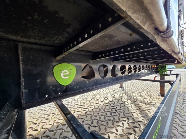 Отворено полуремарке с брезент BERGER SAPL 24 / Coilmulde / 5.460 kg