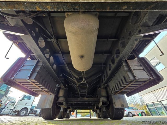 Отворено полуремарке с брезент BERGER SAPL 24 / Coilmulde / 5.460 kg