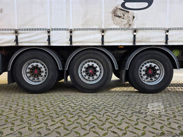 Отворено полуремарке с брезент BERGER SAPL 24 / Coilmulde / 5.460 kg