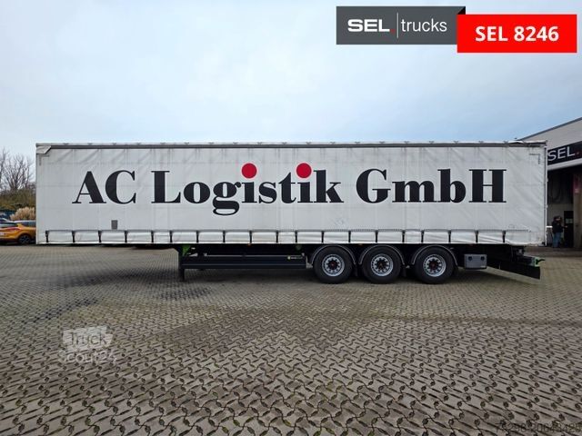 Отворено полуремарке с брезент BERGER SAPL 24 / Coilmulde / 5.450 kg