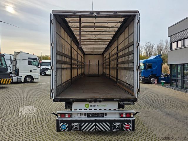Отворено полуремарке с брезент BERGER SAPL 24 / Coilmulde / 5.450 kg