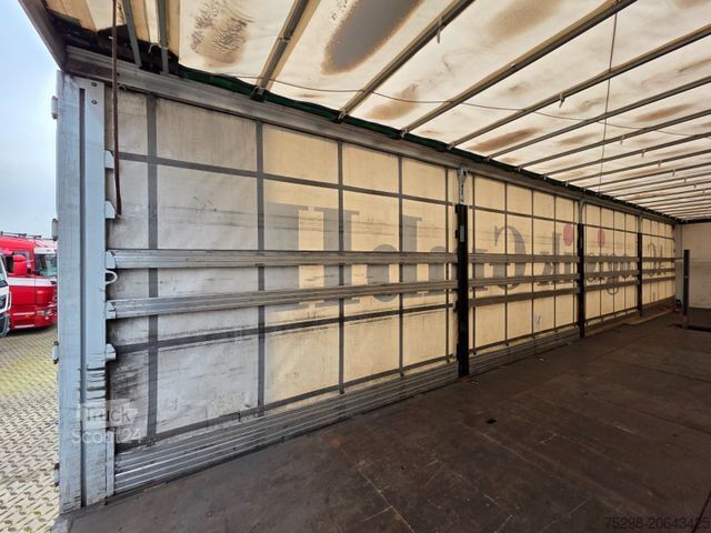 Отворено полуремарке с брезент BERGER SAPL 24 / Coilmulde / 5.450 kg