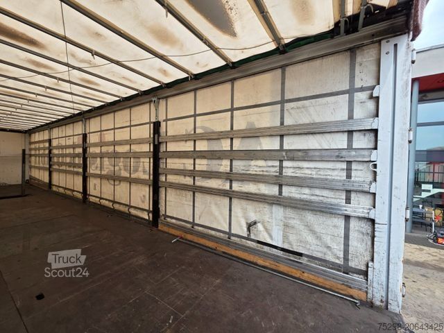 Отворено полуремарке с брезент BERGER SAPL 24 / Coilmulde / 5.450 kg