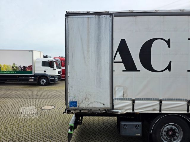 Отворено полуремарке с брезент BERGER SAPL 24 / Coilmulde / 5.450 kg