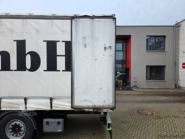 Отворено полуремарке с брезент BERGER SAPL 24 / Coilmulde / 5.450 kg