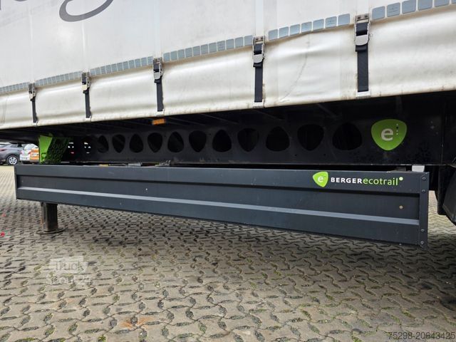 Отворено полуремарке с брезент BERGER SAPL 24 / Coilmulde / 5.450 kg