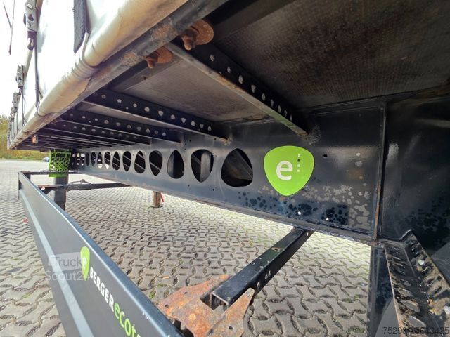 Отворено полуремарке с брезент BERGER SAPL 24 / Coilmulde / 5.450 kg