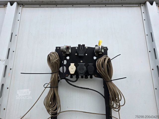 Отворено полуремарке с брезент BERGER SAPL 24 / Coilmulde / 5.450 kg