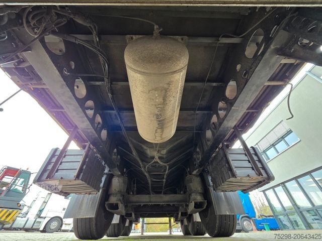 Отворено полуремарке с брезент BERGER SAPL 24 / Coilmulde / 5.450 kg