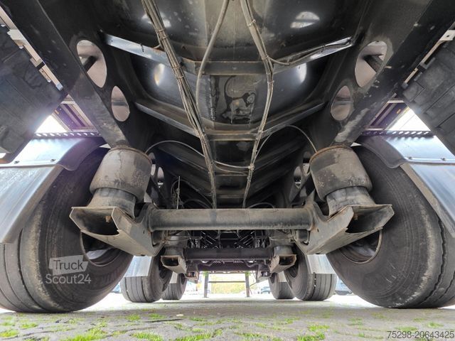 Отворено полуремарке с брезент BERGER SAPL 24 / Coilmulde / 5.450 kg