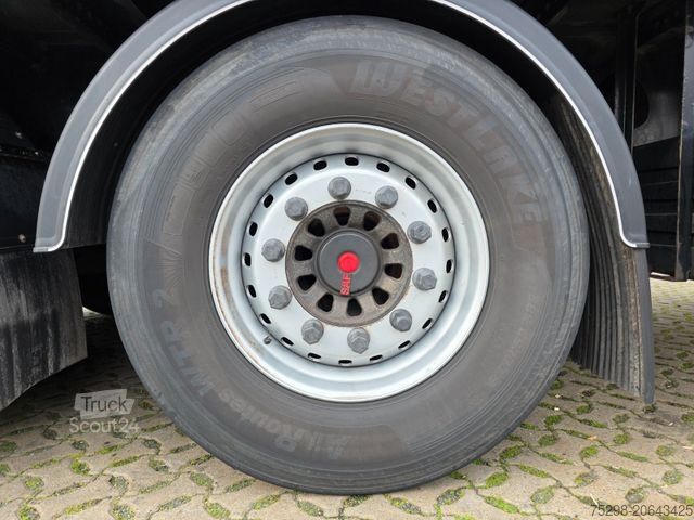 Отворено полуремарке с брезент BERGER SAPL 24 / Coilmulde / 5.450 kg