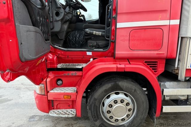Valníkový nákladní automobil s plachtou SCANIA 164 580 V8 4x2