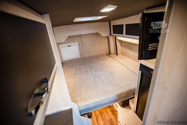 Autorulotă MEGAMOBIL Mega Lounge oder Classic 600 MAN 4x4 mit Hubbett