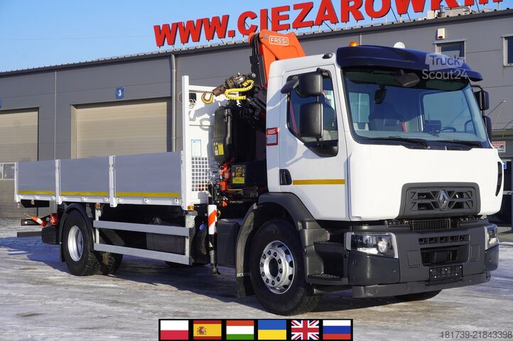 Platforma z žerjavom Renault C280 DTI 8 / HDS Fassi F135A.22 / remote