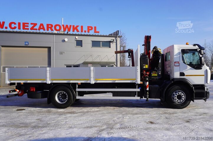 Platforma z žerjavom Renault C280 DTI 8 / HDS Fassi F135A.22 / remote