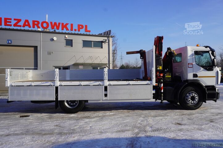 Platforma z žerjavom Renault C280 DTI 8 / HDS Fassi F135A.22 / remote