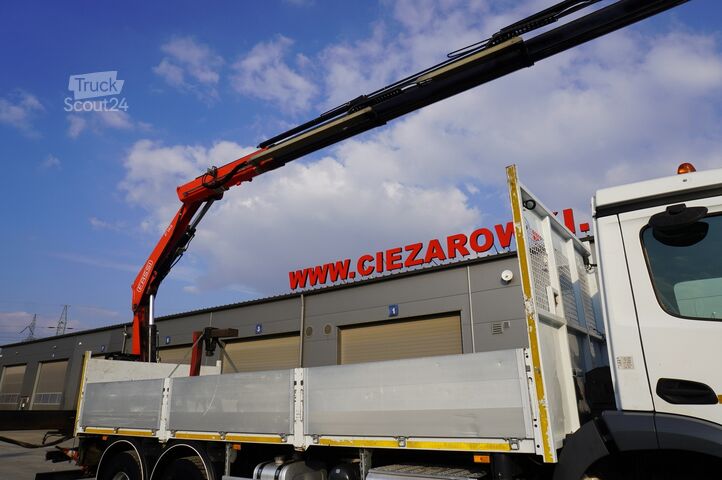 Платформа с краном Mercedes-Benz Arocs 2636 6x4/ Fassi F195A.0.24/ 660mth