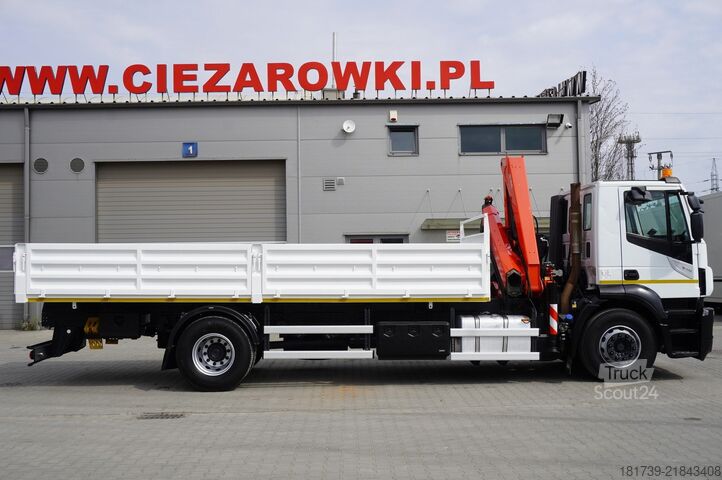 Dviejų pusių savivartis Iveco Stralis 19.310 / 2-side tipper / Fassi