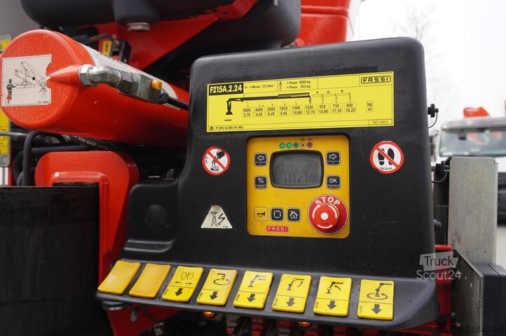 Nosturilla varustettu lava MAN TGS 26.420 6x4 / Fassi F215A.2.24
