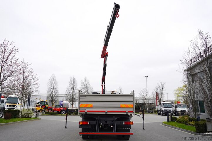 Trijų pusių savivartis Iveco Stralis 19.310 E6 4x2 / Fassi F155A.0.22