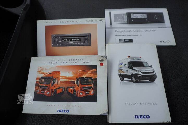 Trijų pusių savivartis Iveco Stralis 19.310 E6 4x2 / Fassi F155A.0.22