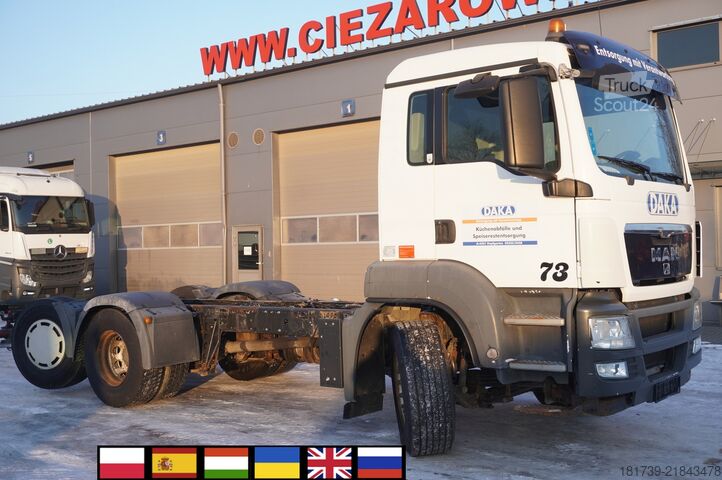 Voimansiirtoyksikkö MAN TGS 26.360/ 550 cm chassis/ steered axle