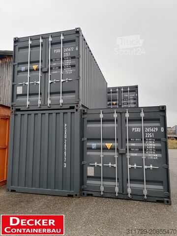 Морской контейнер Decker Containerbau 20 ft Seecontainer-NEU EINGETROFFEN
