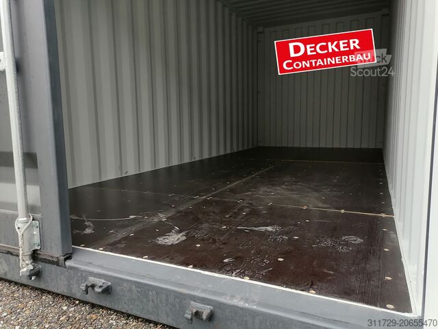 Морской контейнер Decker Containerbau 20 ft Seecontainer-NEU EINGETROFFEN