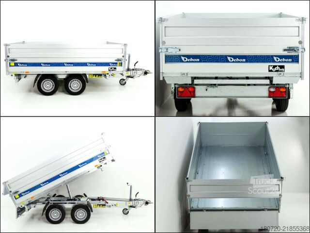 Reboque basculante trilateral Debon Dreiseitenkipper 2,6t