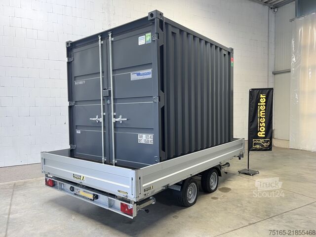 Прицеп для контейнеров и мини-домов (Tiny House) Stedele Container Hochlader