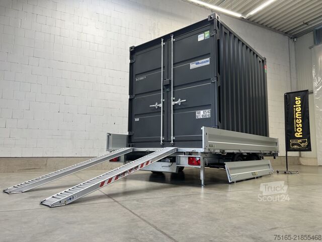 Прицеп для контейнеров и мини-домов (Tiny House) Stedele Container Hochlader