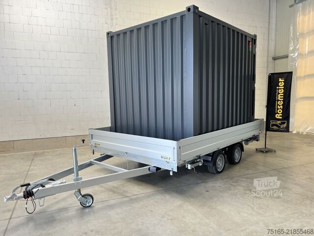 Прицеп для контейнеров и мини-домов (Tiny House) Stedele Container Hochlader