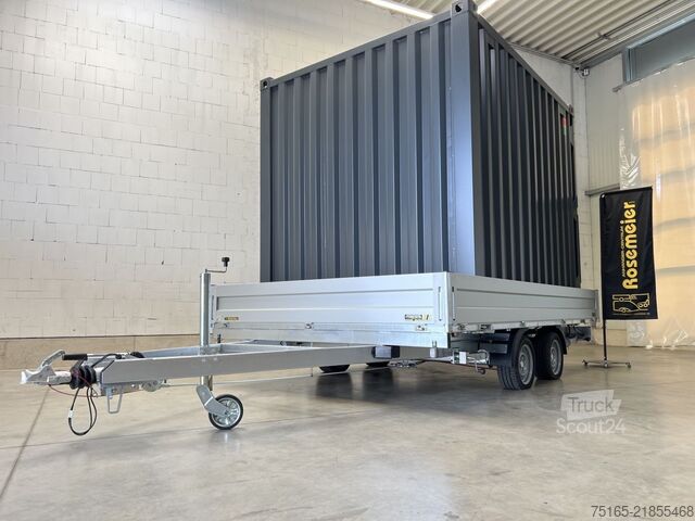 Прицеп для контейнеров и мини-домов (Tiny House) Stedele Container Hochlader