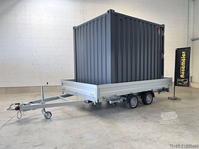 Прицеп для контейнеров и мини-домов (Tiny House) Stedele Container Hochlader