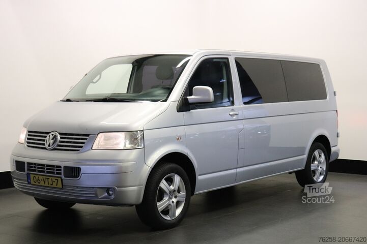 Carrinha de entregas cabina dupla Volkswagen Transporter 2.5 TDI 4Motion 130PK L2 Dubbel Cab...