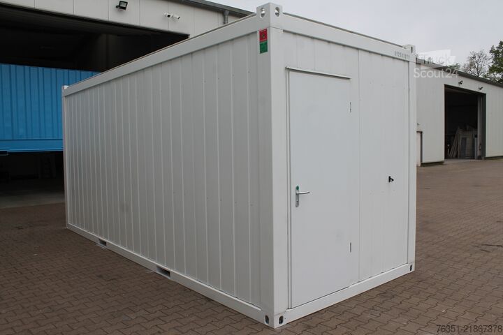 Contentor residencial Containex 20 ft. Bürocontainer neuwertig