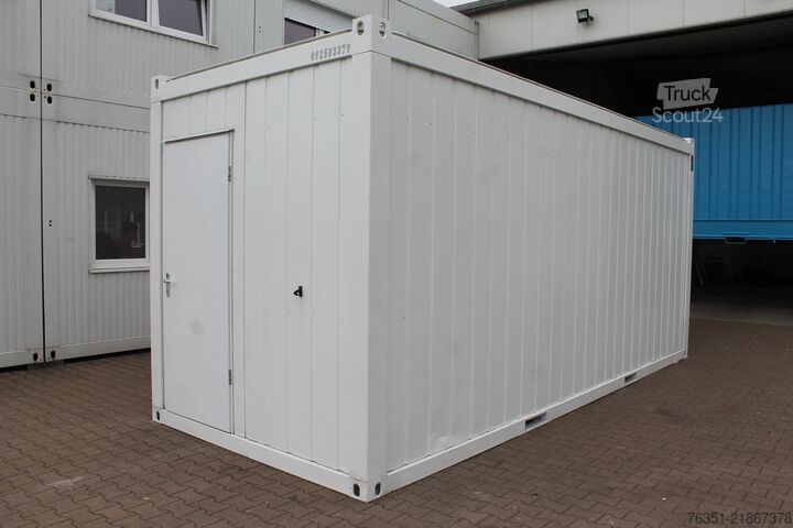 Residential container Containex 20 ft. Bürocontainer neuwertig
