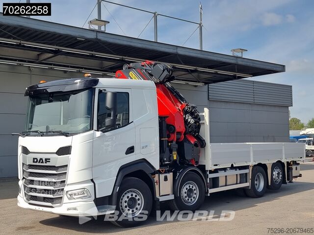 Krovimo platforma DAF XF 530 8X2 NEW Palfinger PK580 TEC Kran Crane F...