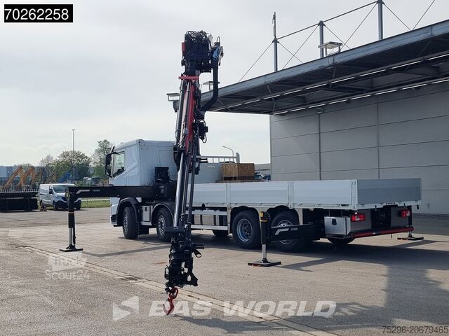 Krovimo platforma DAF XF 530 8X2 NEW Palfinger PK580 TEC Kran Crane F...
