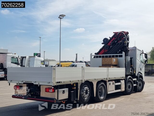 Krovimo platforma DAF XF 530 8X2 NEW Palfinger PK580 TEC Kran Crane F...