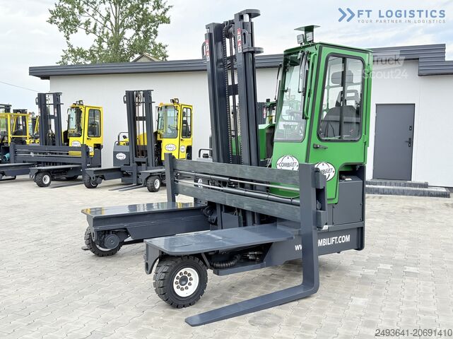 Four-way forklift Combilift C4500 DIESEL DUPLEX WIDE FORK POSITIONER