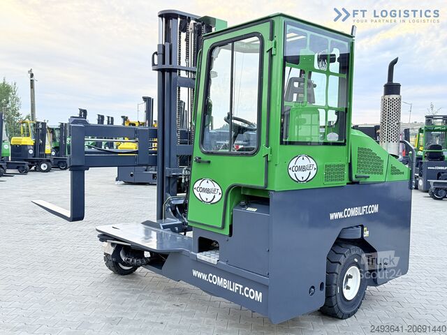 Four-way forklift Combilift C4500 DIESEL DUPLEX WIDE FORK POSITIONER