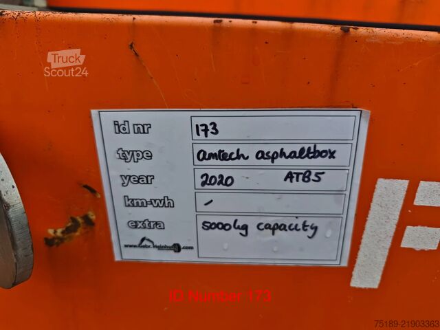Aquecedor de asfalto Amtech Asphaltbox ATB5