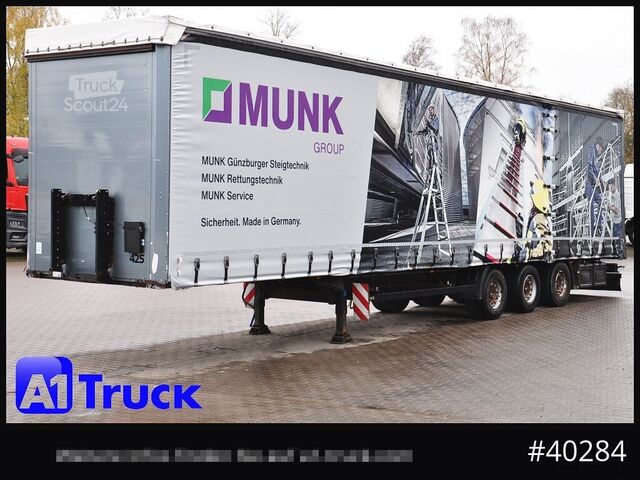 Semirimorchio con telone KOEGEL S24-1 Mega,SAF, Hubdach, Plane verbreiterbar