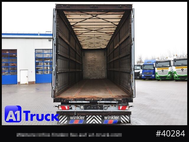 Semirimorchio con telone KOEGEL S24-1 Mega,SAF, Hubdach, Plane verbreiterbar