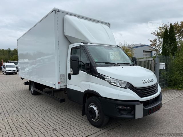Furgons ar kasti IVECO Daily 72-180 Koffer+LBW/Klima/3-Sitze/EURO6E