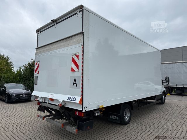 Furgons ar kasti IVECO Daily 72-180 Koffer+LBW/Klima/3-Sitze/EURO6E